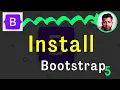How to Install Bootstrap Bootstrap 5 Tutorial Episode