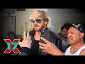 Logan Paul Mobbed By Fans Following The Fanatics Flag Football Classic At BMO Stadium