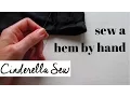 How to hem pants or shorts - No sewing machine