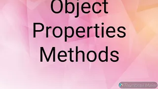 Object Properties and method In VBA
