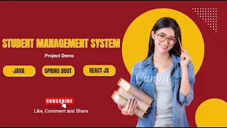 Student Management System Project Java Spring Boot React MySQL Final Year IT Project Demo