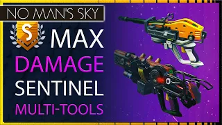 2 Max Damage S-Class Sentinel Multitools - No Man s Sky Interceptor Update 4 2