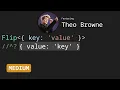 Flip with Theo t3dotgg - TypeScript Type Challenges MEDIUM