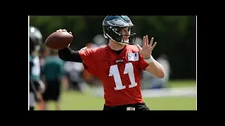 Carson Wentz weds girlfriend in lakeside ceremony