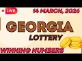 Georgia Midday Lottery Results For - 14 Mar 2026