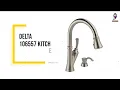 How to Install and Use the DELTA 106557 Single Handle Pull-Out Kitchen Faucet - Instructional