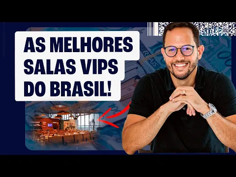 Vídeo: tour por dentro das três salas VIP do meu top 3