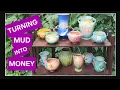 ADVICE GUIDE to Vintage Miniature ROSEVILLE ART POTTERY Vases - What to Look For Reselling TIPS
