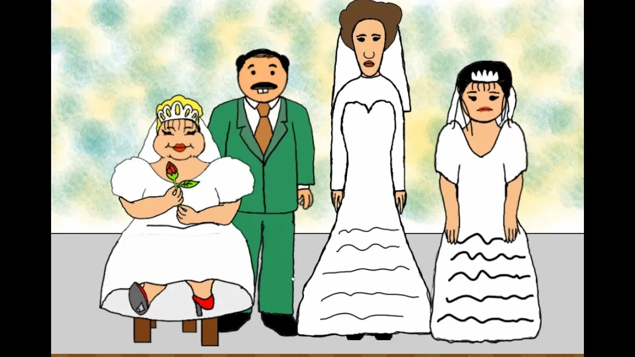 أبو زيدان وزوجاته الثلاثة #بيت_أبو_حمودي