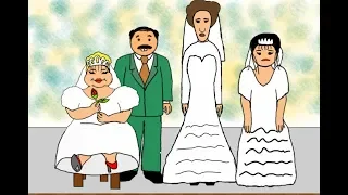 أبو زيدان وزوجاته الثلاثة  بيت أبو حمودي دندنها