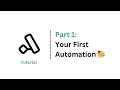 AgentHub Tutorial Part 1 - Building Your First Automation