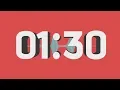 Download Lagu 90 Second - 3D Timer - 1:30min Countdown With Music and Alert
