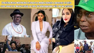 shocking news ned nwoko in shock as regina daniels u0026 governor of delta state shock the nwoko family