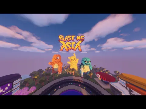 Minecraft server video for BLASTMC ASIA