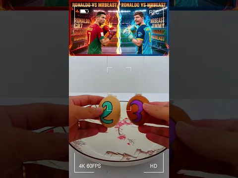 ronaldo vs mr beast ,#mrbeast  #shorts , #phunganfamily , #ronaldo