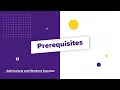 Admissions FAQ Prerequisites