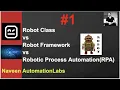 - Robot Class vs Robot Framework vs Robotic Process Automation RPA