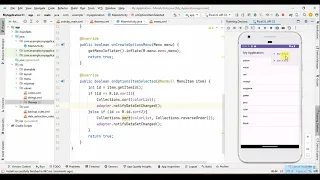 Sort String Array in Android Studio with java