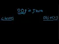 OOP in Java Ep 1 Classes Objects