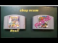 Spotting Fake N64 Games on ebay