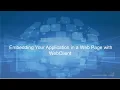 Embedding WebClient in your Web Page