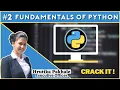 Fundamentals of Python Modules Escape sequences Comments Chapter 2