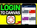 How To Login To Canvas App On Phone 2026 - Full Guide