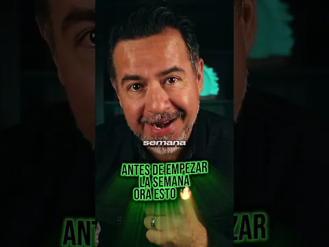 Antes de empezar la semana ORA ASÍ 🔥  #freddydeanda #oremos #semana #Dios #fe