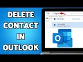 Lagu Een contactpersoon verwijderen in Outlook 2025 | Contactpersonen verwijderen uit Microsoft Outlook