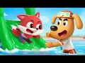 Download Lagu Lifeguard Duty | Swimming Pool Safety for Kids | Sheriff Labrador | Kids Cartoon | BabyBus