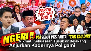 BESTARI BARUS HAJAR PKS PINGIN MAKZULKAN GIBRAN, GA TAHU DIRI TIDAK BERKERINGAT DAPET MENTERI