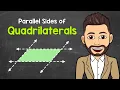 Parallel Sides of Quadrilaterals Explained Geometry for Kids