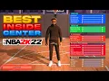 NEW BEST PAINT BEAST BUILD in NBA 2K22 - BEST COMP CENTER IN NBA 2K22
