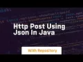 http post using json in java