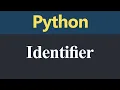 Identifier in Python Hindi
