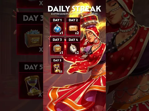 Don’t forget to claim your Daily Streak gift! 🎁 #dailystreak #loginreward #freeloot #shorts