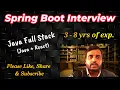 Java Spring Boot Interview With Microservices