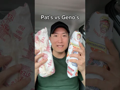 The OG Cheesesteak BATTLE🥪.  We in Philly!