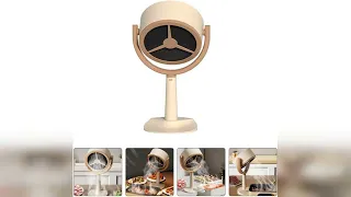 Review Housoutil Mini Desktop Range Hood Exhaust Fan for Kitchen for Hot Pot Bbq Compact Desi