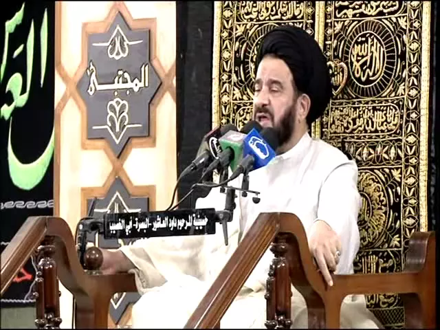⁣المحاضرة الدينية الخطيب السيد محمد باقر الفالي ليلة 14 رمضان 1436 هجري