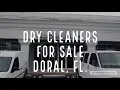 ACTIVE Dry Cleaners for sale Doral Florida