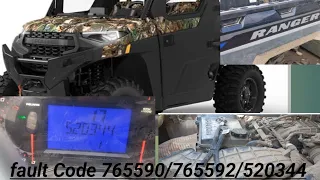 Polaris ranger RZR engine misfire fault code 17520344