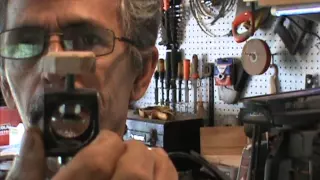 DIY lathe sharpening jig by Al Furtado
