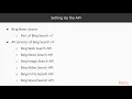 Implementing Azure Cognitive Services for Search Bing News Search API packtpub com
