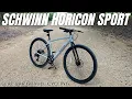 397 Schwinn Horicon Sport Gravel Bike Budget Friendly 700C Flat Bar Fun