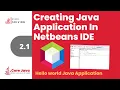 How to start a Java project in Netbeans