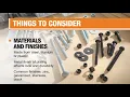 Types of Nuts and Bolts The Home Depot