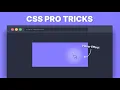 Mouse Tracking Gradient Cursor motion effect CSS Hover Effect HTML CSS JS CodeNest