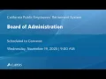 Board of Administration Wednesday November 19 2025