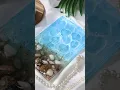 This ocean world created with epoxy resin